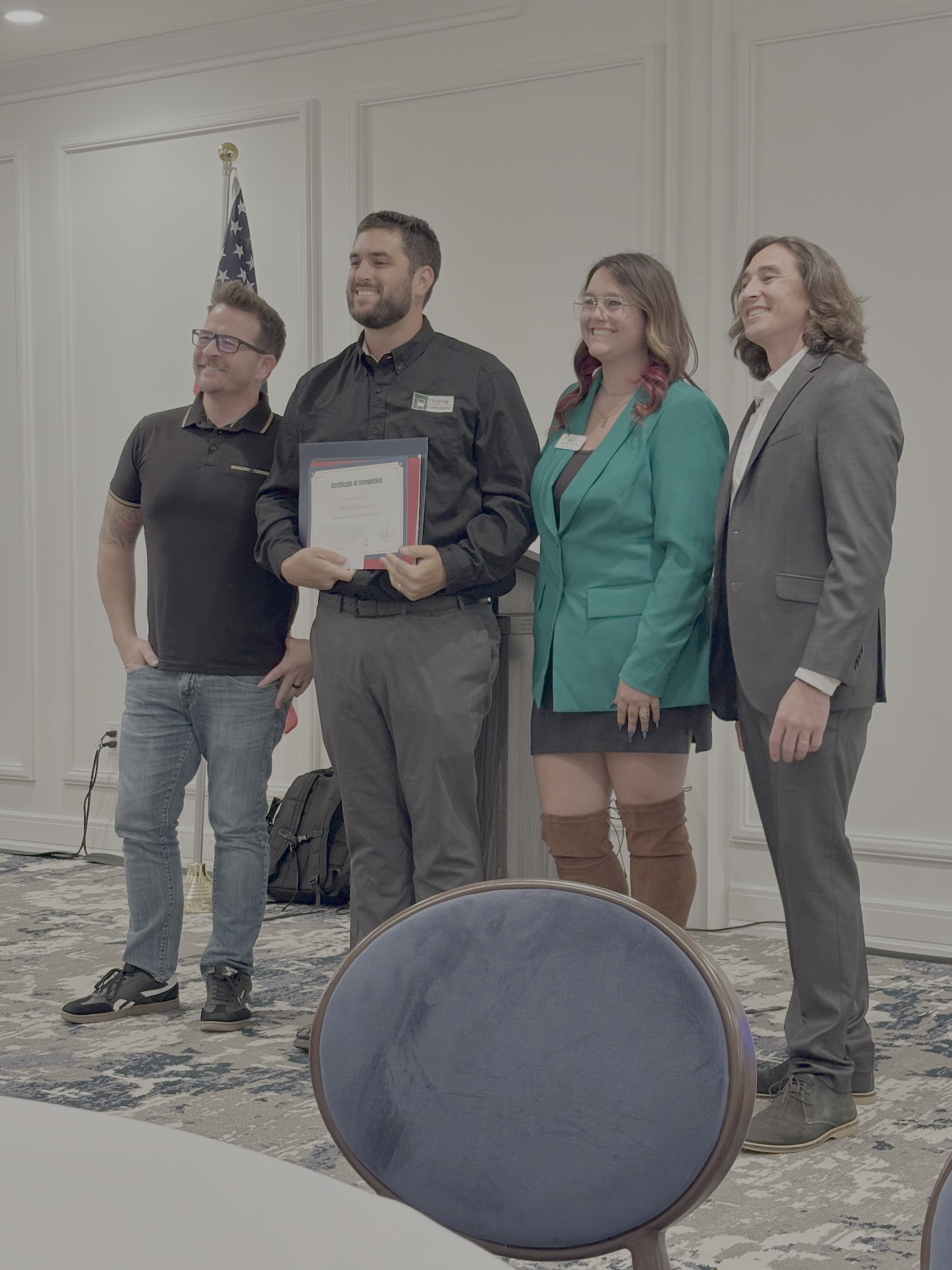 Aaron Gutierrez, owner of Flooring Concepts