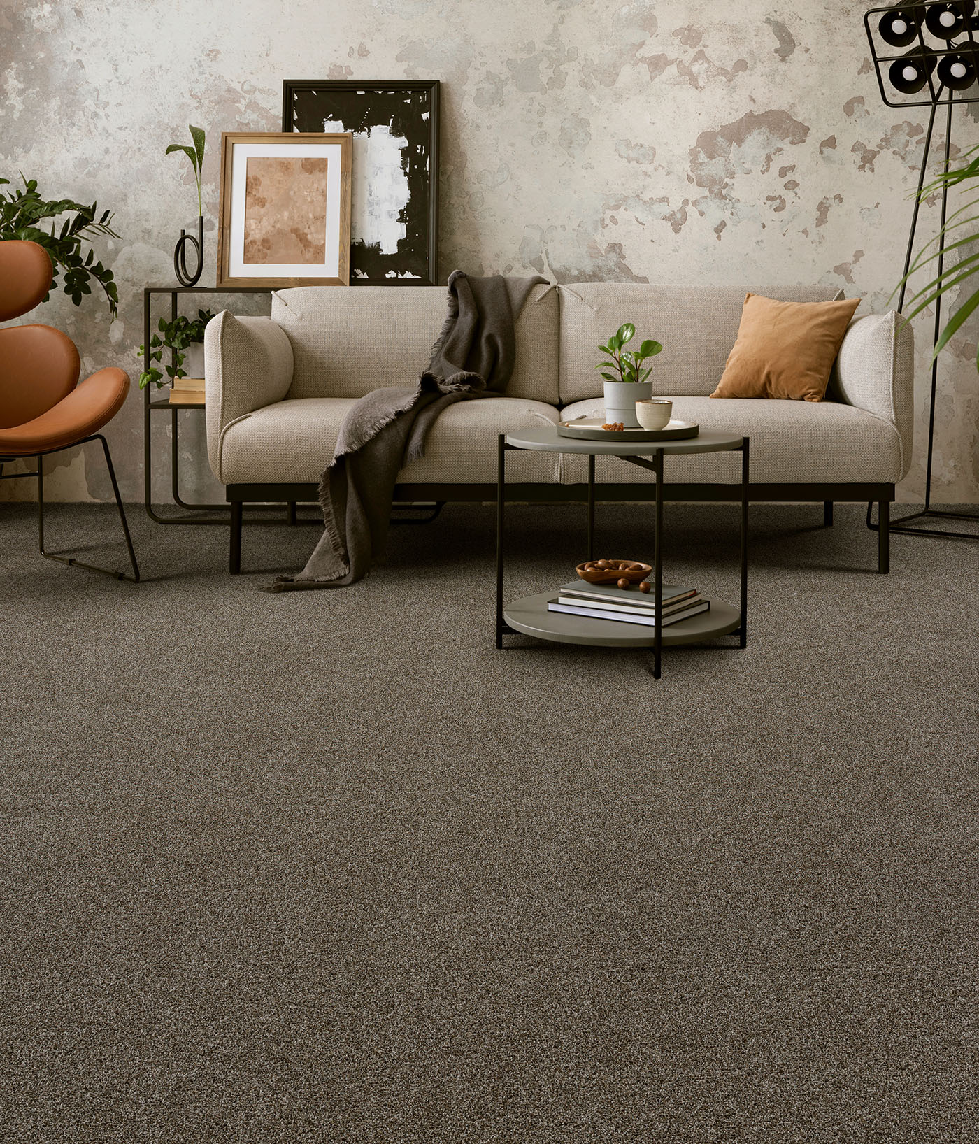 Clearwater 1 — Dark Truffle installed in a room